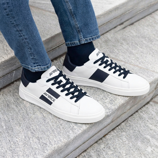 SNEAKERS 03 AVIREX - BIANCO